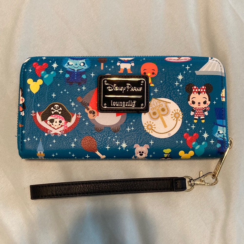 Disney Parks Loungefly Character Wallet/Clutch